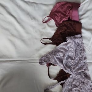 Old navy bralettes trio